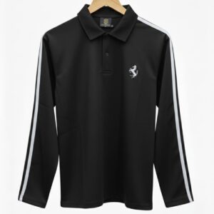 full sleeves premium cotton t-shirts with three strips