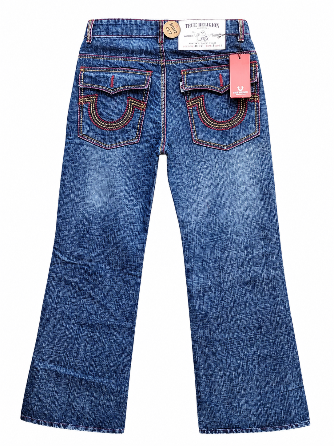 premium boot cut denim jeans for men