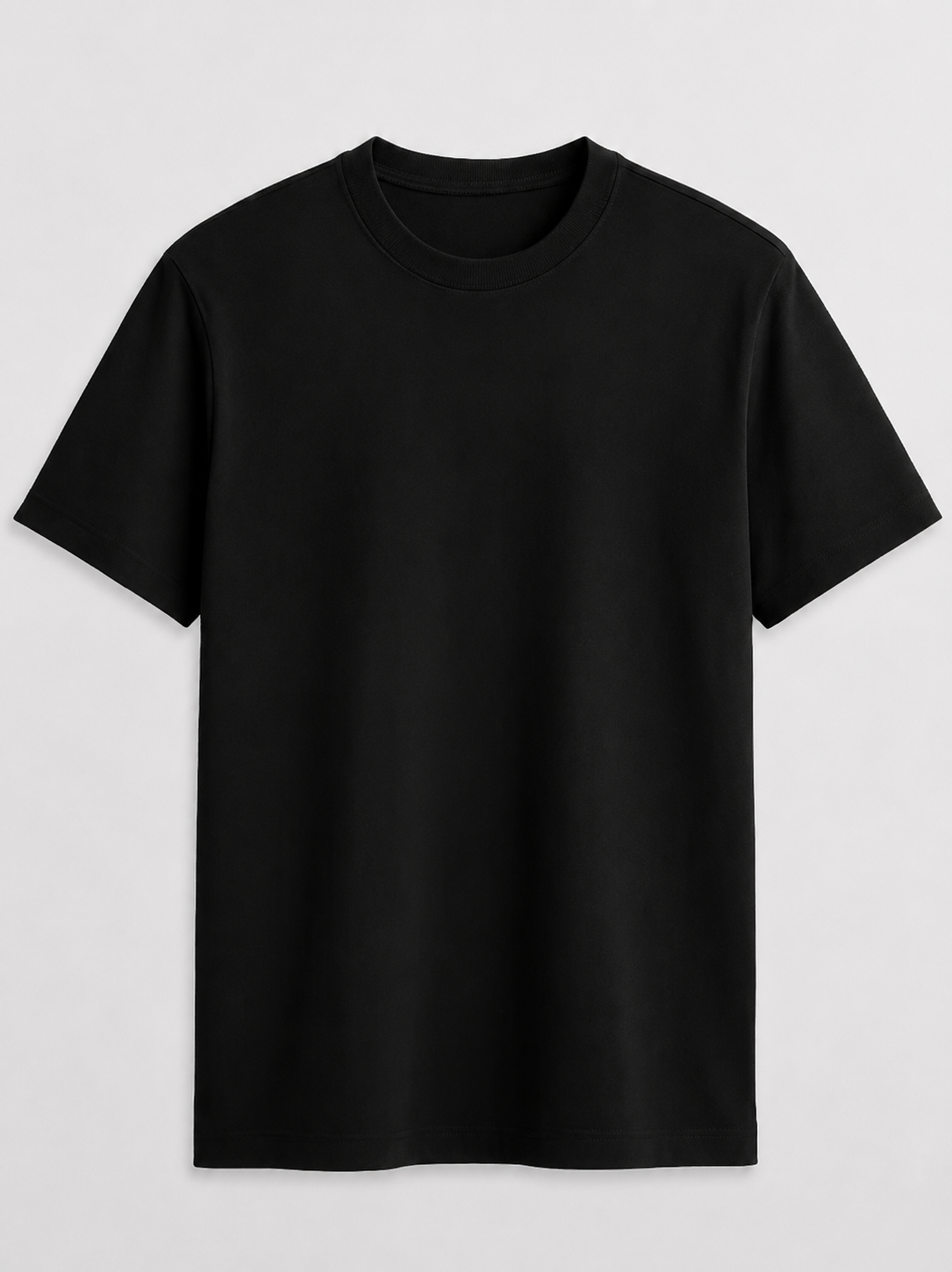 premium black half sleeves t-shirt for Man